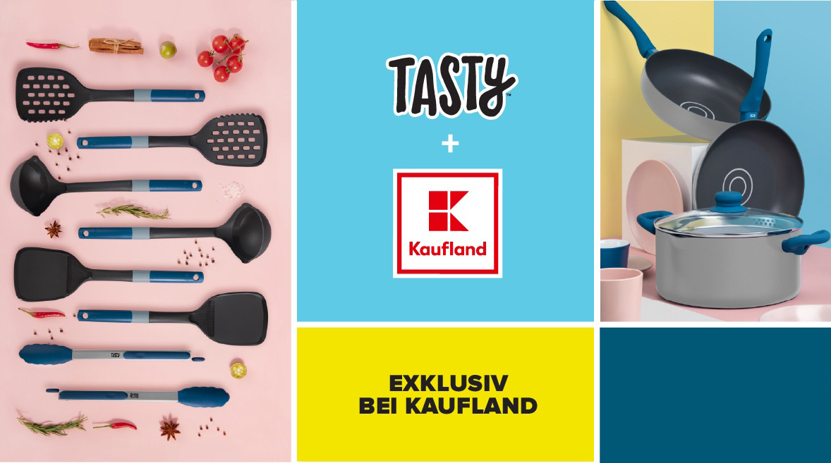 Tasty Serves Up Sustainably Sourced Cookware in Kaufland Stores. -  Licensing Matters